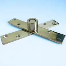 KIT PIVOTANTE COM ROLAMENTOS  PARAFUSOS PORTA 250 KILOS AÇO INOX