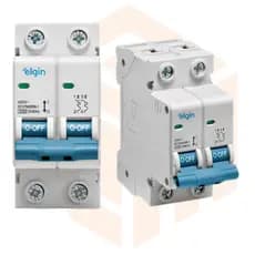 Disjuntor Bipolar ELGIN 10,16,20,25,32,40,50,63 Amper