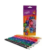 Divertidamente lápis de cor infantil 12 cores - Tris