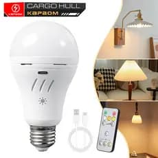 luminária para Quarto Bulbo De Recarregável Iluminação Inteligente E27