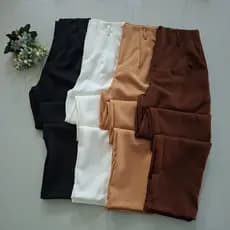 Calça Alfaiataria Feminina Social Cintura Alta Moda Luxo Estilo Zarha
