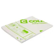 100 Folhas Papel Couchê Adesivo A3 Brilhante | 42x29,7cm | Ideal para Etiquetas, Shopee, Correios e Artesanato