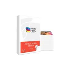 50 Folhas Papel Cartão Triplex A4 300g Dupla Face | Sublimável | Ideal para Caixas, Embalagens e Personalizados