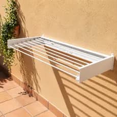 Varal 7 Varas Magico 60cm 70cm 80cm 90cm 100cm 110cm 120cm ou 130cm- Retratil Ideal para apart/casas