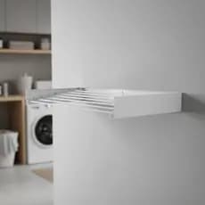 Varal Mágico Alumínio 70cm – Instalação Fácil, Resistente, Ganha Espaço