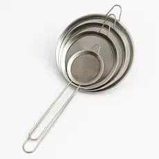 Kit 8 Peneira Inox :Para Casa ,Cozinha, Restaurantes.