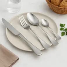 Conjunto De Talheres 24 PCS em Inox - ALPHA PREMIUM Para Presente