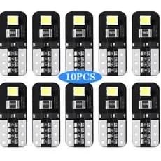 kit 10 Lampadas Led T10 Bem Forte Lanterna Meia Luz 5w