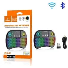 MINI TECLADO WIRELESS KEYBOARD SEM FIO, COR DO TECLADO SORTIDAS