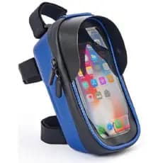 BOLSA SUPORTE DE CELULAR AZUL/PARA BAKI COM PROTECAO A CHUVA COM TOTEM