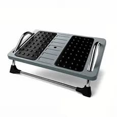 Apoio Suporte para os Pés Ergonômico Inclinável com Massageador NR17