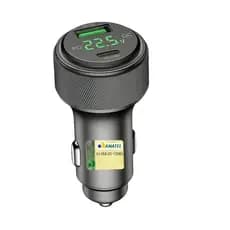 H'maston L15-4 Carregador Veicular 87.5W TIPO-C + USB Turbo Carregamento rápido