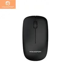 H'maston MS06 Mouse Sem Fio 2.4Ghz 1000Dpi Para Notebook PC Wireless Bluetooth Usb Design Ergonômico