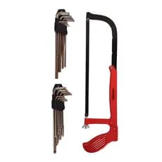 Kit De Ferramentas Chave Allen Chave Torx e Arco de Serra Lâmina 30cm