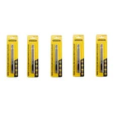 Kit Com 5 Estilete Corpo Metálico Insulfilm Papel Lâmina 9mm