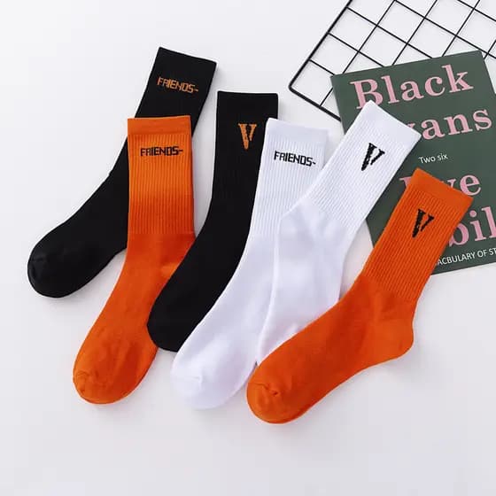 3 Pares Meias De Algodão Das Mulheres Dos Homens Esportivas Estilo Hip Hop Meados De Tubo Baskbetall Rua Skate Personali