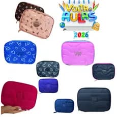 Estojo Escolar Feminino Box Juvenil Yepp Estojo Escolar Organizador Grande Jumbo Box 2 Compartimentos 2026
