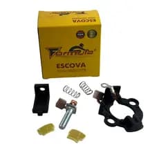 Escova com suporte Partida elétrica - BIZ 125 / CG 125 / CG 125i / CG 150 / CG 160 / NXR 125 / NXR 150 / NXR 160