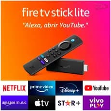 Amazon Fire Tv Stick Lite com Alexa 2ª Geração Full HD 1080p 8gb Original