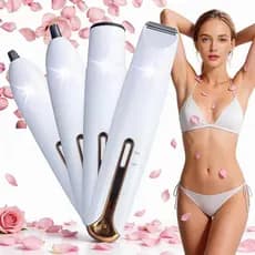 Depilador Elétrico Íntimo Feminino Virilha Biquíni Axila Corporal Sem Dor Recarregável