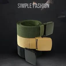 Masculino Moda Cinto guarnição militar Tático de Nylon com Fivela Automática Ajustável para Unissexo