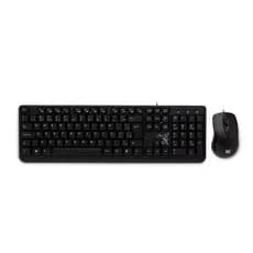 Kit Essential Teclado E Mouse Maxprint Padrão Abnt2 - Preto - Português Brasil