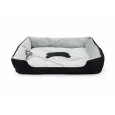 Caminha de Cachorro Cama Pet Sherpa Reforçada Tamanho M (60x45cm) Cachorro e Gato Luxo Pelucia