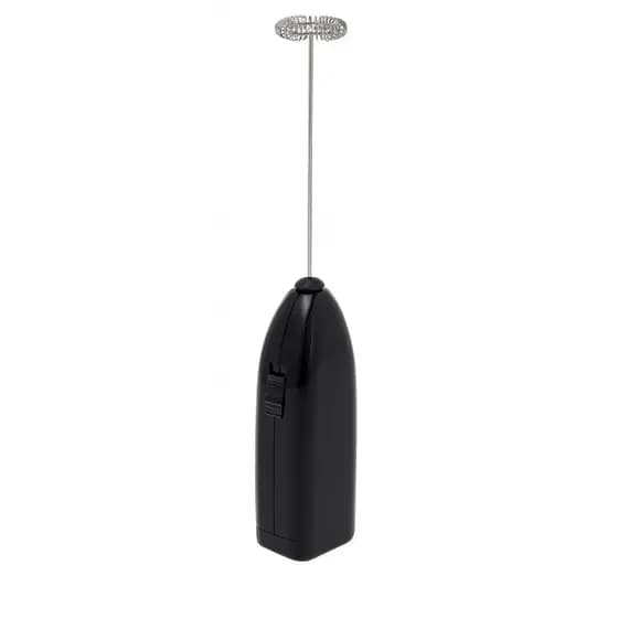 Mini Mixer Elétrico Portátil Batedor de Ovos e Café Espumador de Leite Preto