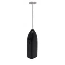 Mini Mixer Elétrico Portátil Batedor de Ovos e Café Espumador de Leite Preto
