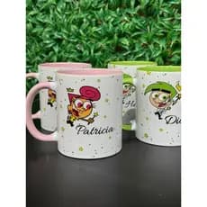 Caneca personalizada padrinhos madrinha, padrinho, dindo, padrinhos mágicos...caneca casamento.