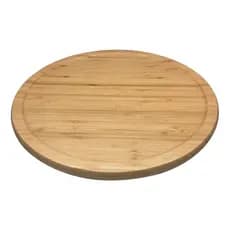 Tabua De Bambu Com Base Giratória 33cm Oikos Bambu
