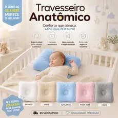 Travesseiro almofadas anatômico Bebê modelador Plush 100% Algodao