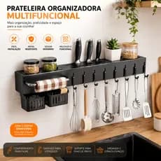 Prateleira Organizadora Cozinha Multifuncional Metal
