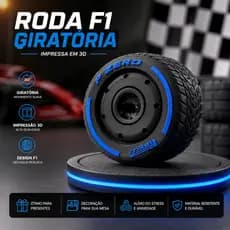 Roda F1 Giratória Colecionável Decorativa Spinner Geek Fórmula 1 Presente Para Fãs