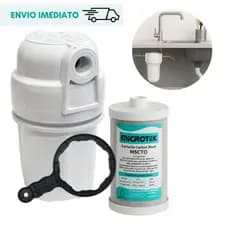 Filtro de Água Purificador de Torneira Embaixo da Pia – Remove Cloro Instalação Fácil na Cozinha