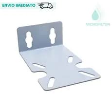 Suporte De Fixação Metal Para Carcaça Filtro De Água Compatível com Filtros 9 3/4" 10 Polegadas