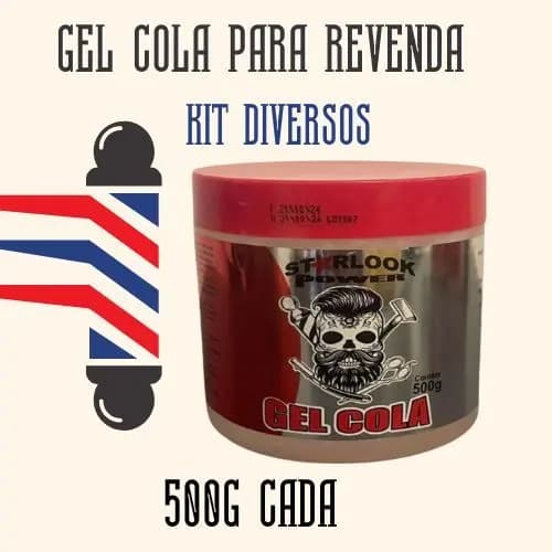Kit Gel Cola Star Look 500G - Escolha seu Kit