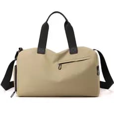 Bolsa De Ombro De Viagem Casual Masculina , Grande Capacidade , Separação Seca E Molhada , Esportiva , Fitness , Crossbo