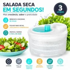 Centrífuga De Salada Secador Manual - CH