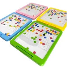Tábua De Desenho Magnético Lousa Escrita Colorido Folhetos Criativos Padrão Educaional Grande