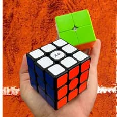 kit Cubo Magico 3X3 QIYI + 2x2 Profissional QIYI
