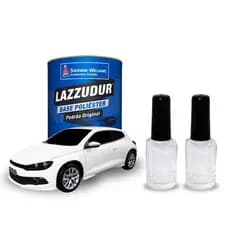 Kit 2 Tintas Automotiva Branco Summit 10Ml Carro GM Chevrolet Sherwin Williams Cobertura Acabamento