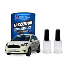 Kit 2 Tintas Automotiva Branco Artico Carro Ford 03822 10Ml  Sherwin Williams Alta Cobertura