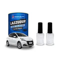 Kit 2 Tintas Automotiva Branco Banquise Carro Peugeot 83503 10Ml Sherwin Williams Brilhante