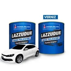 Kit Verniz  Tinta + Branco Summit 900ml Sherwin Williams PU 8050 Proteção UV Carro