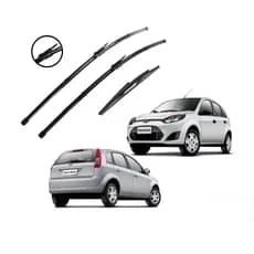 Par Palheta Limpador de Parabrisa Silicone Chuva Ford Fiesta 1996 a 2014