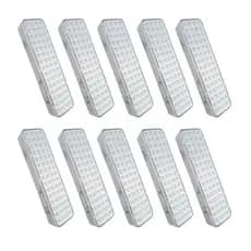 Kit 10 x Luminaria 60 leds 12V 24V veicular motor home