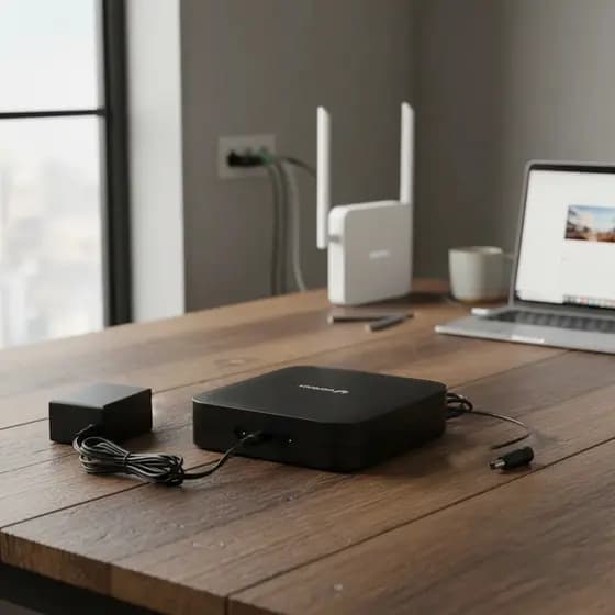 Nobreak para roteador wifi internet 12V até 2A com baterias