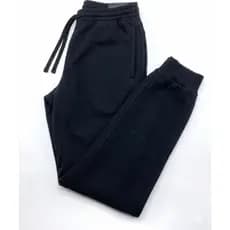 Calça Abrigo de Moletom Masculina Slim Premium Flanelada Inverno Outono Esportiva Jogger Confortável com Bolsos e Cordão