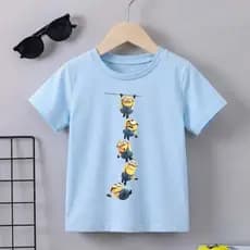 Camiseta Infantil Camisa Algodão 100% Fantasia Unissex Blusa